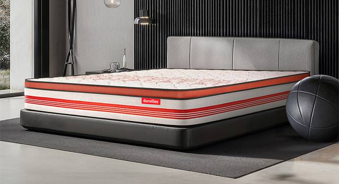 Propel Plus 3 Zoned NRG Layer Medium Firm Pocket Spring Mattress with Zero Motion Transfer & Euro Top - King Size (Beige, King Mattress Type, 8 in Mattress Thickness (in Inches), 72 x 70 in Mattress Size) by Urban Ladder - - 