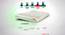 Tatva - Organic Cotton Fabric Double Size Latex Mattress (6 in Mattress Thickness (in Inches), 72 x 48 in Mattress Size, Double) by Urban Ladder - - 