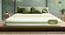 Prana - Organic Cotton Fabric Single Size Spring Mattress (Single, 8 in Mattress Thickness (in Inches), 72 x 36 in Mattress Size) by Urban Ladder - - 