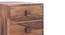 Magellan BedsideTable -Finish-Teak finish ,Metal Channel (Teak Finish) by Urban Ladder - - 