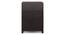 Magellan BedsideTable -Finish-Teak finish ,Metal Channel (Mahogany Finish) by Urban Ladder - - 