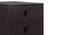 Magellan BedsideTable -Finish-Teak finish ,Metal Channel (Mahogany Finish) by Urban Ladder - - 