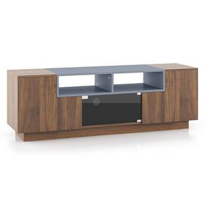 Domonte tv unit   warm walnut lp