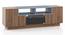 Domonte TV Unit in Walnut Finish (Walnut Finish, 55 Inch Size) by Urban Ladder - - 