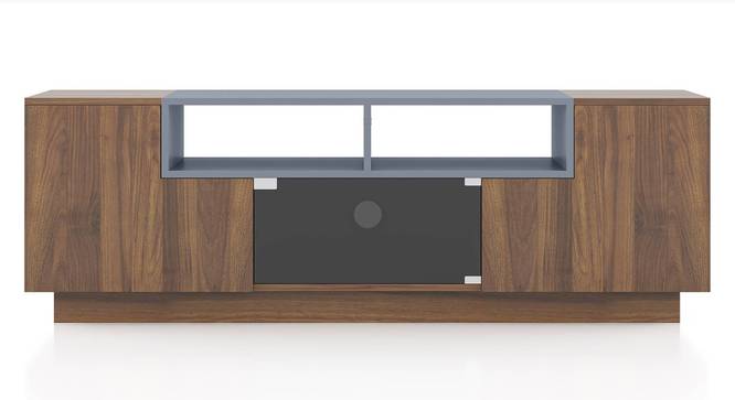 Domonte TV Unit in Walnut Finish (Walnut Finish, 55 Inch Size) by Urban Ladder - - 
