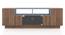 Domonte TV Unit in Walnut Finish (Walnut Finish, 55 Inch Size) by Urban Ladder - - 