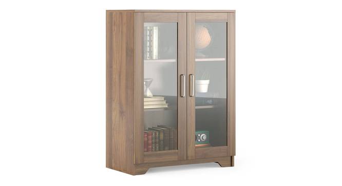 Hubert 2 Door Display Cabinet (Blue Finish) by Urban Ladder - - 