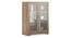 Hubert 2 Door Display Cabinet (Blue Finish) by Urban Ladder - - 