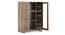 Hubert 2 Door Display Cabinet (Blue Finish) by Urban Ladder - - 