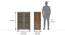 Hubert 2 Door Display Cabinet (Blue Finish) by Urban Ladder - - 