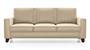 Apollo Neo Sofa (Pearl, Fabric Sofa Material, Regular Sofa Size, Soft Cushion Type, Regular Sofa Type, Individual 3 Seater Sofa Component, Regular Back Type, Regular Back Height) by Urban Ladder - - 