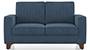 Apollo Neo Sofa (Fabric Sofa Material, Regular Sofa Size, Soft Cushion Type, Regular Sofa Type, Individual 2 Seater Sofa Component, Lapis Blue, Regular Back Type, Regular Back Height) by Urban Ladder - - 