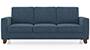 Apollo Neo Sofa (Fabric Sofa Material, Regular Sofa Size, Soft Cushion Type, Regular Sofa Type, Individual 3 Seater Sofa Component, Lapis Blue, Regular Back Type, Regular Back Height) by Urban Ladder - - 