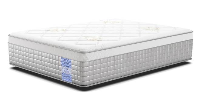 Gravity Hybrid Euro Top 5 Zoned Zero Partner Disturbance & 7 Layered Foam King Size Pocket Spring Mattress (King Mattress Type, 8 in Mattress Thickness (in Inches), 75 x 72 in Mattress Size) by Urban Ladder - - 