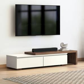 Bayern Engineered Wood TV Unit in Danish Walnut Finish