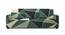 3 Seater Green Triangles Sofa Cover for Apollo Sofa (Green) by Urban Ladder - - 