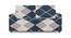 2 Seater Navy Cubes Sofa Cover for Apollo Sofa (Navy) by Urban Ladder - - 