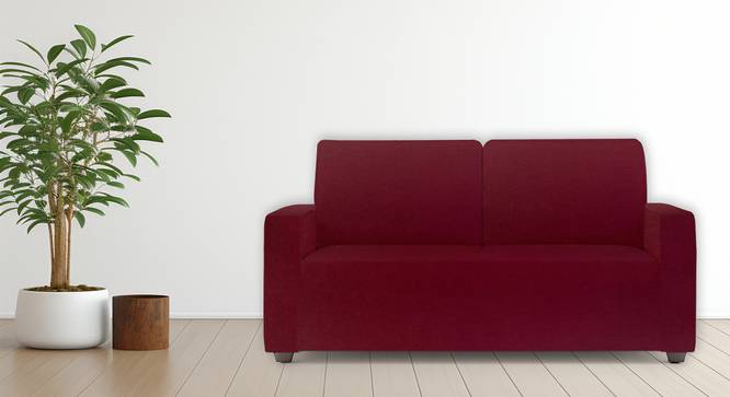 2 Seater  Magenta Sofa Cover for Apollo Sofa (Magenta) by Urban Ladder - - 