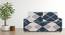 2 Seater Navy Cubes Sofa Cover for Apollo Sofa (Navy) by Urban Ladder - - 
