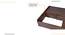 Double Bed without storage in Columbian walnut (Columbian Walnut Finish, Double Bed Size) by Urban Ladder - - 