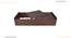 Single Bed without storage in Columbian walnut (Single Bed Size, Columbian Walnut Finish) by Urban Ladder - - 