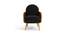 Derel Accent Chair in Pink Colour (Black) by Urban Ladder - - 