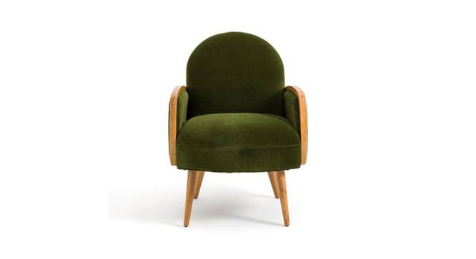 Derel Accent Chair in Pink Colour (Mint Green) by Urban Ladder - - 