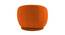 Lorna Swivel Solid Wood Round Chair in T Blue Colour (Orange) by Urban Ladder - - 