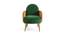 Holden Cane Accent Chair in Pink Colour (Green) by Urban Ladder - - 