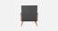 Evant Ratan Accent Chair in Green Colour (Dark Grey) by Urban Ladder - - 