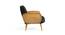 Holden Cane Accent Chair in Pink Colour (Black) by Urban Ladder - - 