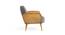 Holden Cane Accent Chair in Pink Colour (Grey) by Urban Ladder - - 