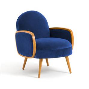 Darel Accent Chair in Navy Blue Colour-image-17