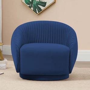 Lorna Accent Chair in Navy Blue Colour-image-19