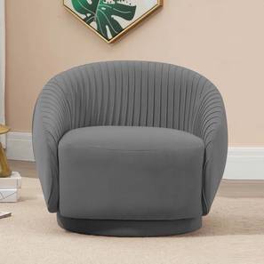 Lorna Accent Chair in Grey Colour-image-32