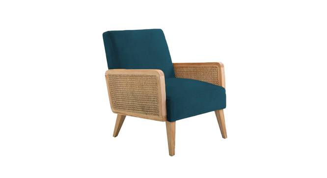 Evant Ratan Accent Chair in Green Colour (Teal Blue) by Urban Ladder - - 