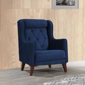 home lifestylez Ruby Accent Chair in Navy Blue Colour-picture-17