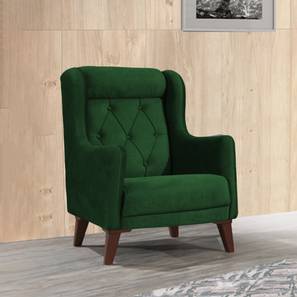 home lifestylez Ruby Accent Chair in Green Colour-picture-15