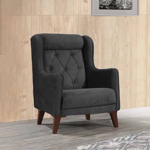 home lifestylez Ruby Accent Chair in Dark Grey Colour-picture-10