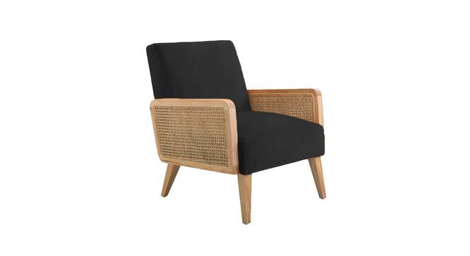 Evant Ratan Accent Chair in Green Colour (Black) by Urban Ladder - - 