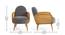 Holden Cane Accent Chair in Pink Colour (Grey) by Urban Ladder - - 