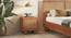 Takai Bedside Table (Red Cedar Finish) by Urban Ladder - - 
