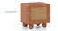 Takai Bedside Table (Red Cedar Finish) by Urban Ladder - - 