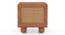 Takai Bedside Table (Red Cedar Finish) by Urban Ladder - - 