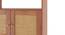 Takai Solid Wood and Cane Bookshelf Table In Red Cedar Finish (Red Cedar Finish) by Urban Ladder - - 