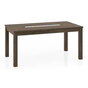 Brighton 6 Seater Danish Walnut Dining Table-image-0