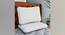 Drilled Air Cool Memory Foam Pillow (White) by Urban Ladder - - 