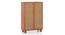 Takai Solid Wood 2 Door Wardrobe In Red Cedar Finish (Two Door, Red Cedar Finish) by Urban Ladder - - 