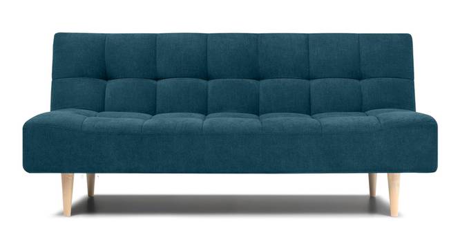 Ofra 3 Seater Sofa Cum Bed (Ocean Blue) by Urban Ladder - - 1019753
