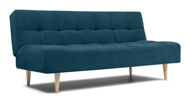 Ofra 3 Seater Sofa Cum Bed (Ocean Blue) by Urban Ladder - - 1019754